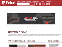 Tablet Screenshot of polarb2b.com